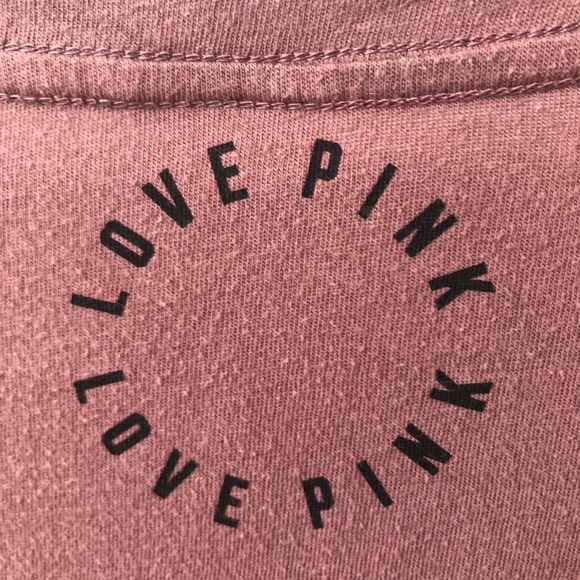 victoria secret pink varsity long sleeve crop top - Picture 5 of 7